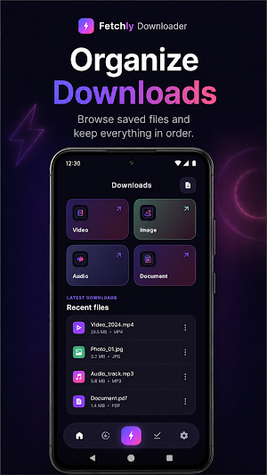Fetchly: All Video Downloader Screenshot 3