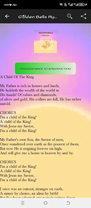 Golden Bells Hymnal Songs Screenshot 2