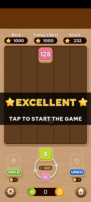 Number Tiles Merge Screenshot 2