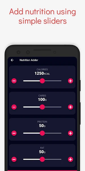 FitFood: Calorie & Nutrition Tracker (NO ADS) Screenshot 2