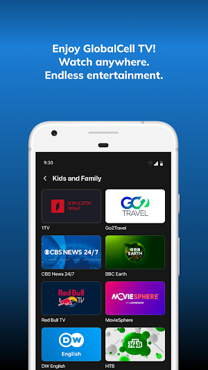 GLOBALCELL TV Screenshot 2