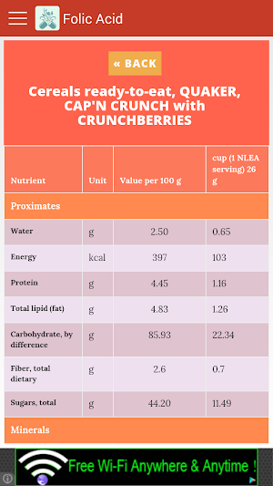 Pregnancy Nutrients & Vitamins Screenshot 2