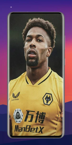 Adama Traore 4K Wallpaper Screenshot 1