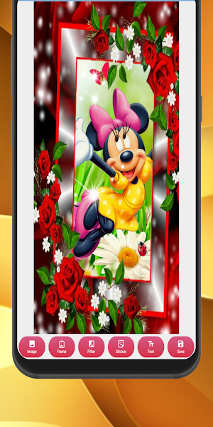 منشء إطارات الصور والكتابة عليها Screenshot 1