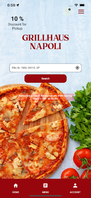 Grillhaus Napoli Screenshot 0