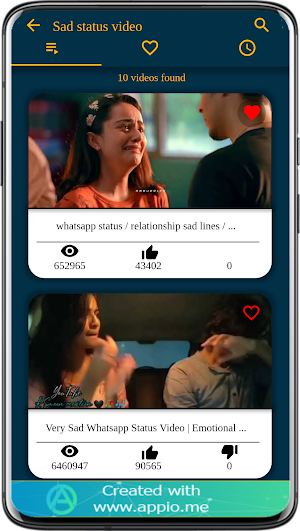 Sad Status Video Screenshot 2