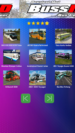 Download Mod Bussid Bus Ceper Screenshot 2