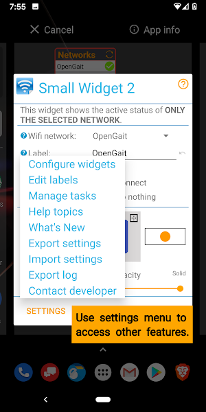 Wifi Shortcuts+ Screenshot 3