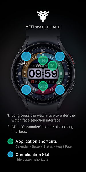 Wrist Ring Watch Face Screenshot 1