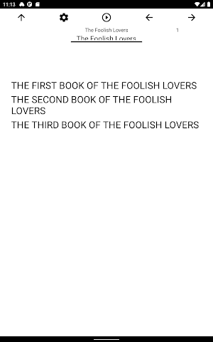 Book, The Foolish Lovers Screenshot 2