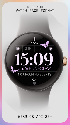 Minimal 2 Digital Watch Face Screenshot 2