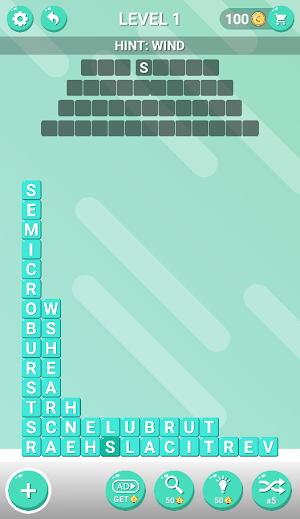 Meteorology WordBlocks Screenshot 2
