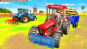 Drive Tractor Farming Games 3D Screenshot 3