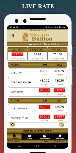 Shyam Bullion Screenshot 0