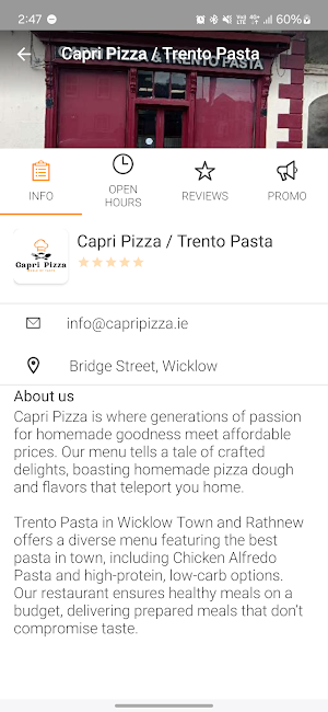 Capri Trento Screenshot 3