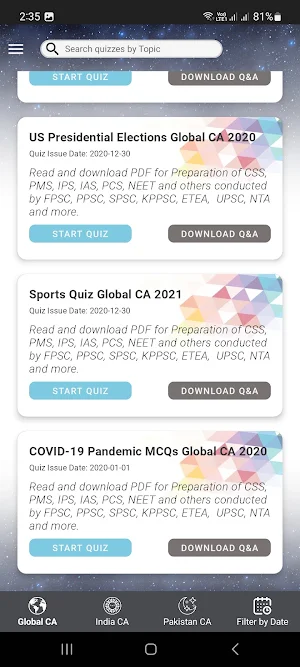 Global Current Affairs Screenshot 3