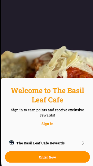 The Basil Leaf Cafe Screenshot 0