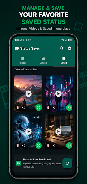 BR Status Saver Screenshot 2