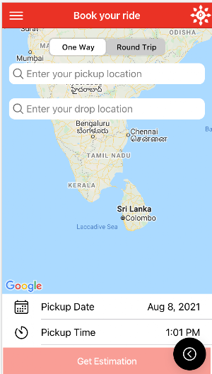 Omkar Droptaxi - Oneway & Round Trip Taxi Provider Screenshot 0
