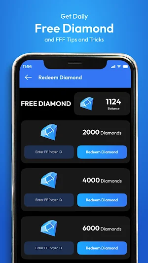 Get Diamond FFF Skin Emotes Screenshot 1