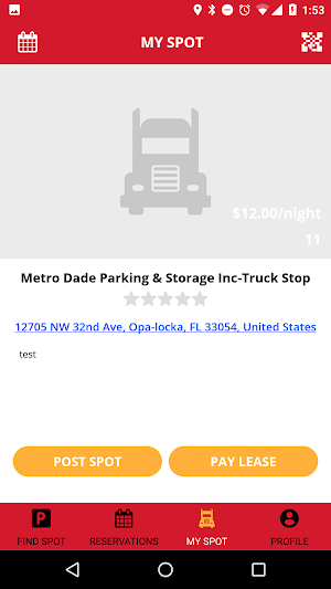 TruckSpot Screenshot 2