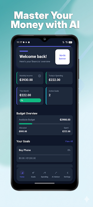 ThriveTrack: AI Budget & Save Screenshot 1