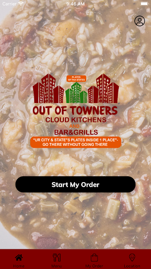 Out of Towners Cloud Kitchen Screenshot 0