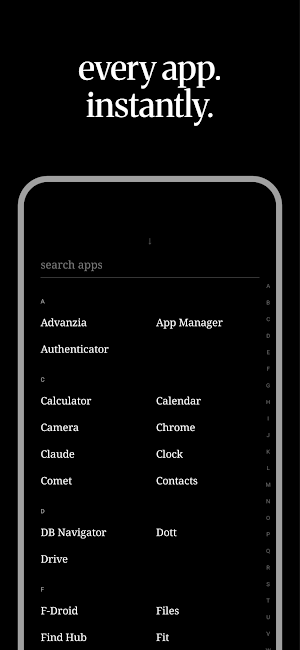Minimal Launcher: Dumbphone Screenshot 1
