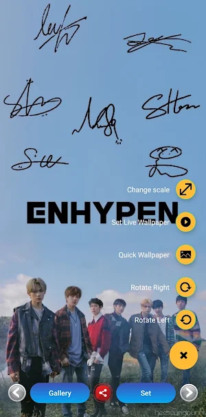Enhypen Wallpaper HD & Live Screenshot 3