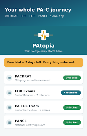 PAtopia: PANCE & EOR Exam Prep Screenshot 0