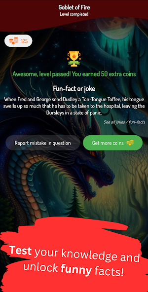 Harry Quiz: Test for HP fans Screenshot 0