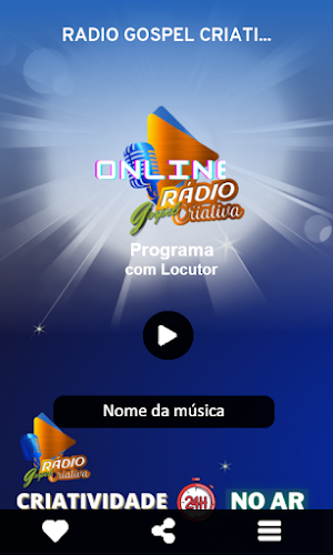 Rádio Gospel Criativa Screenshot 0