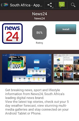 South African apps Screenshot 1