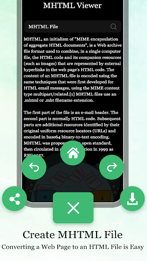 MHTML/MHT Viewer & PDF Convert Screenshot 3