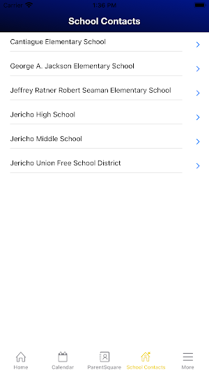 Jericho Schools Screenshot 2