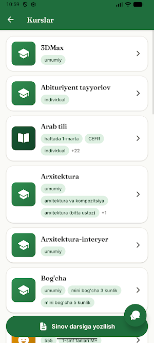 Grand Ta'lim Student App Screenshot 3
