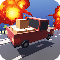 Crazy Road: Pickup Truck