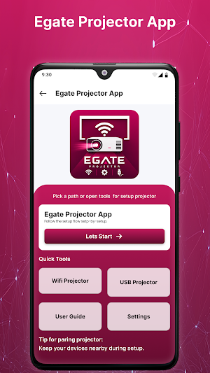 Egate Projector App Screenshot 0