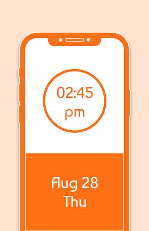 Color Clock Live Wallpaper Screenshot 1