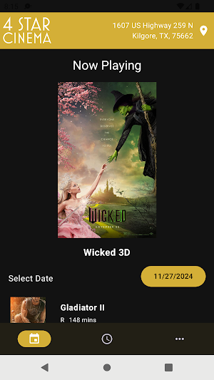4 Star Cinema Kilgore TX Screenshot 0