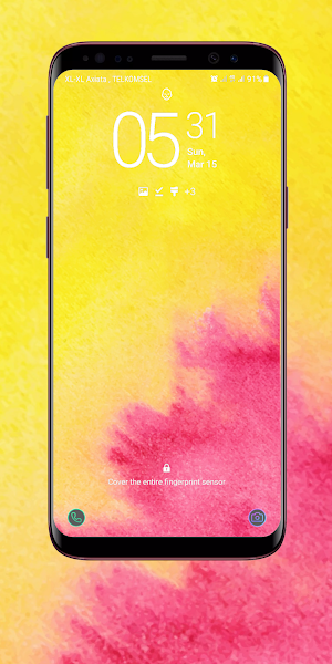 Pastel Yellow Wallpaper Screenshot 0