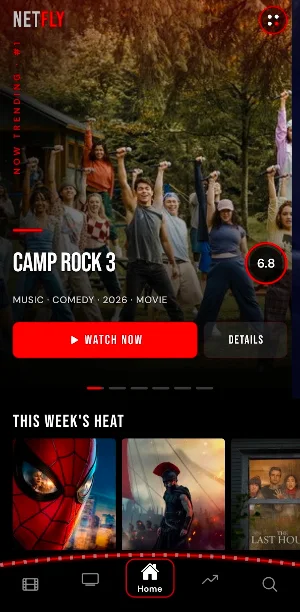 NETFLY : Web Series & Movies Screenshot 0