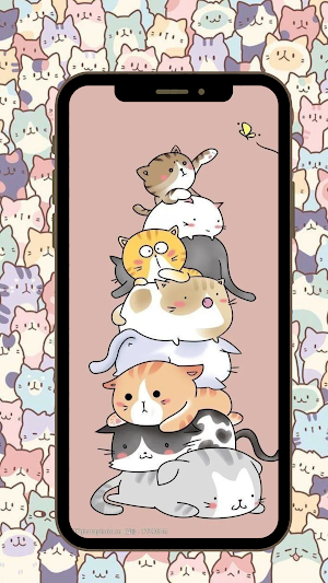 Wallcat: Cute Cat Wallpaper 4K Screenshot 1