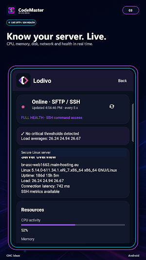 CodeMaster: Mobile Code Editor Screenshot 2