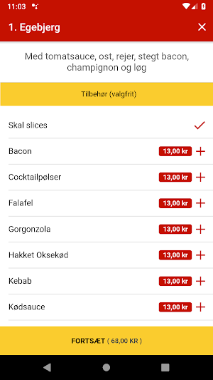 Egebjerg Pizzeria Ballerup Screenshot 3
