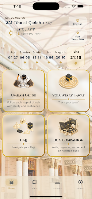 Ziyarah: Hajj & Umrah Guide Screenshot 0