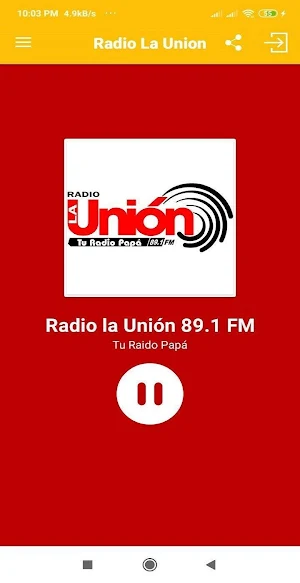 Radio la Unión 89.1 FM Screenshot 2