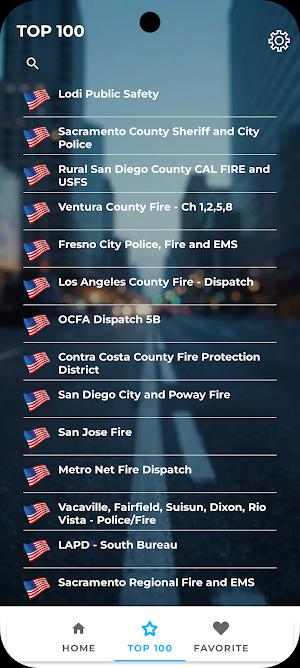 California Police Scanner Screenshot 2