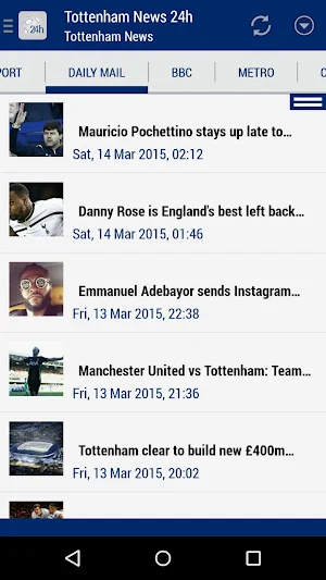 24h News for Tottenham Screenshot 1