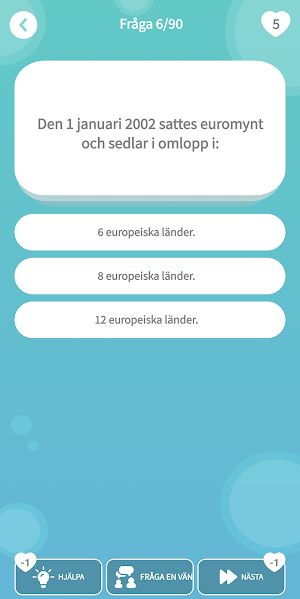Quiz: Allmän Kunskapsquiz! Screenshot 1